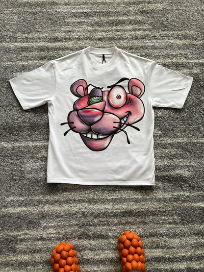 WHITE PINK PANTHER GARMENT